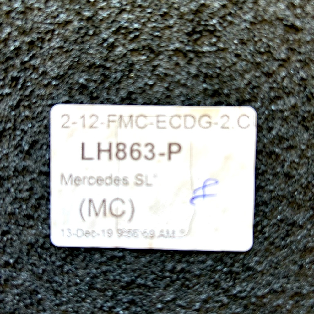 SL500 Mercedes floor mats